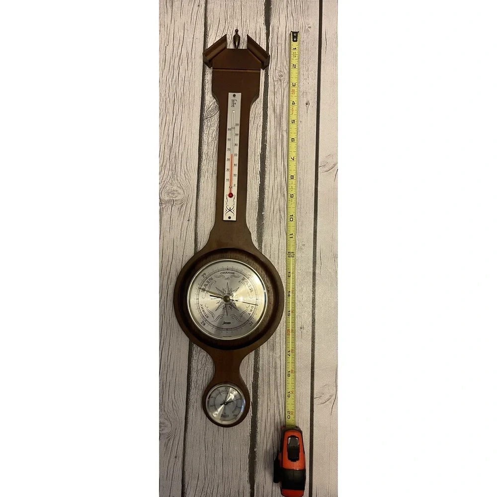Vintage Jason Weather Station Thermometer, Barometer & Humidity Meter